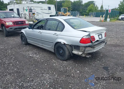 2003 BMW 325I from USA, damaged, VIN WBAET37463NH04217